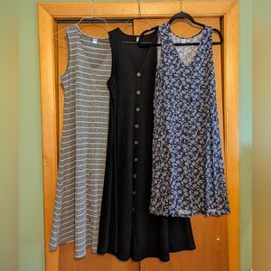 Lot of 14 Women's Shirts & 3 Dresses